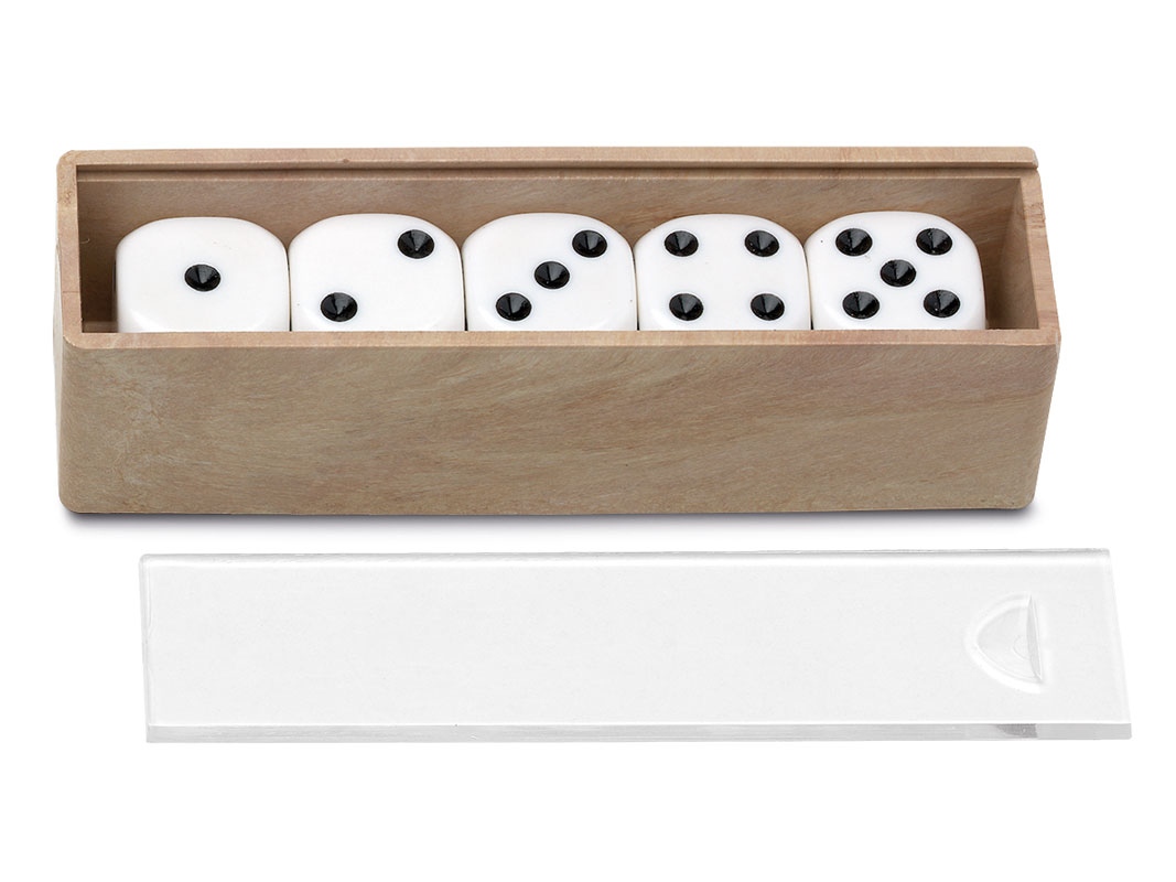 ACCESORIOS 5 DADOS DE PUNTOS